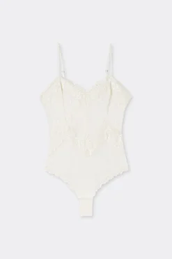 Pretty Flowers Tulle and Lace Bodysuit