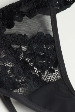 Pretty Flowers Tulle G-String