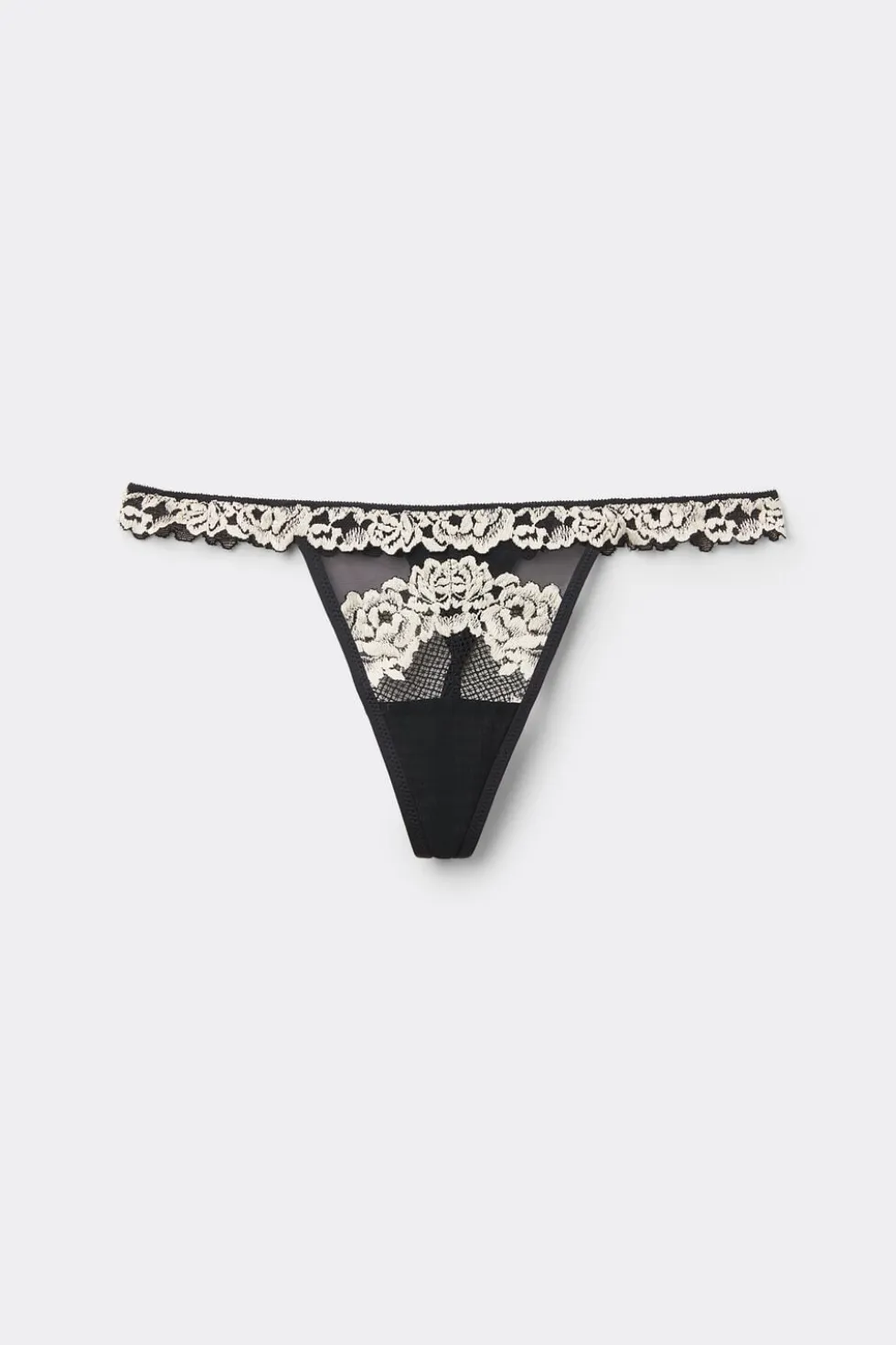 Pretty Flowers Tulle G-String
