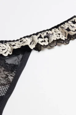 Pretty Flowers Tulle G-String