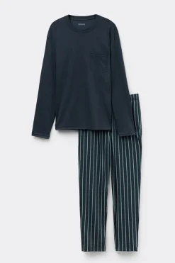 Printed Premium Mercerized Cotton Full Length Pajamas