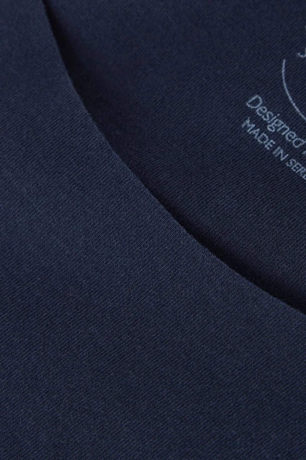 Raw Edge Round Neck Cotton Tank Top