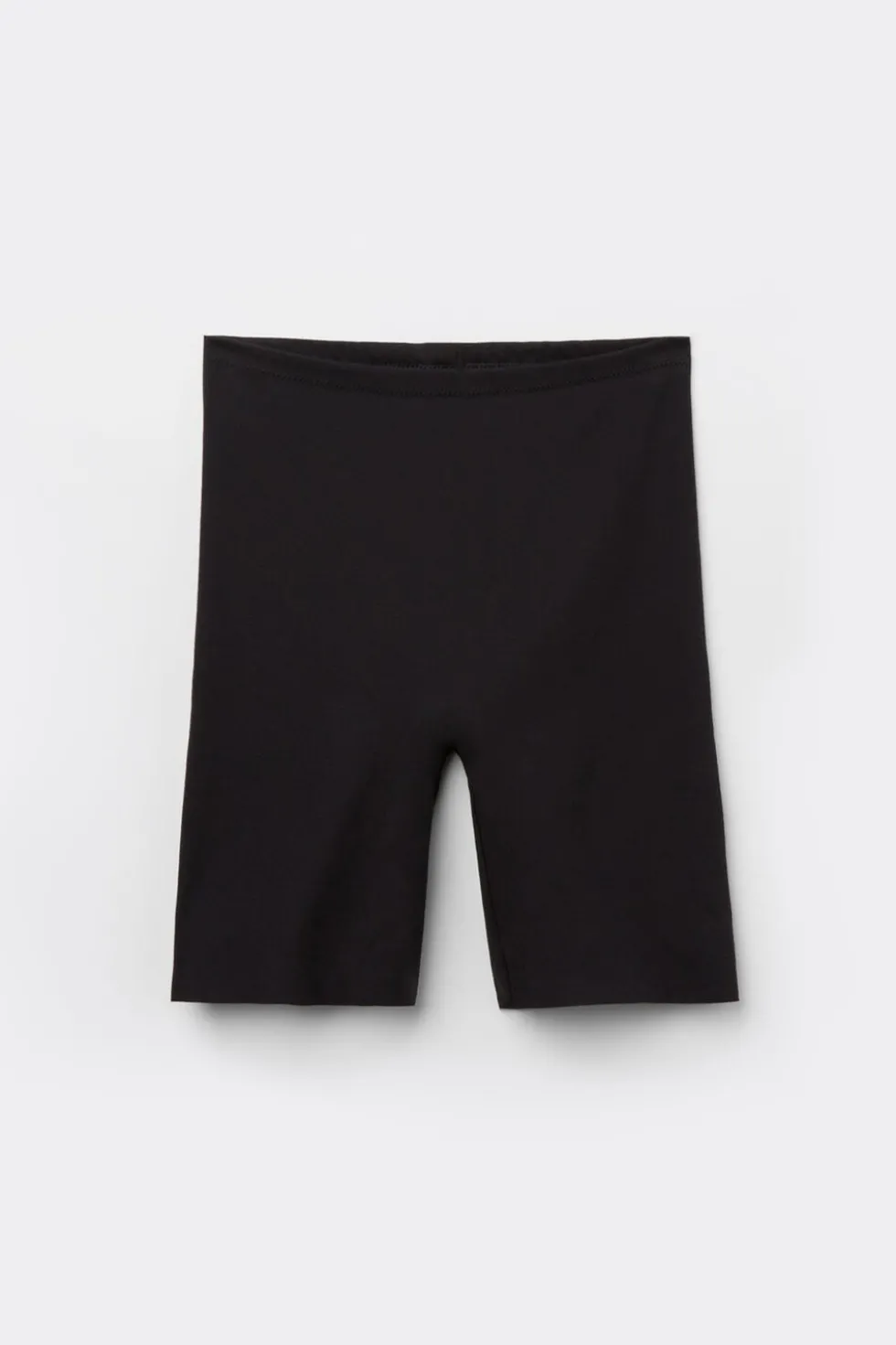 Raw Edge Seamless Cotton Shorts