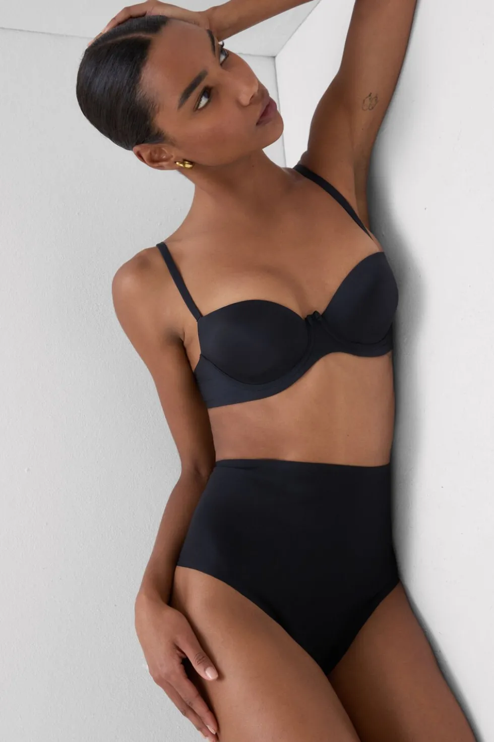 Raw-Cut Microfiber French Knickers