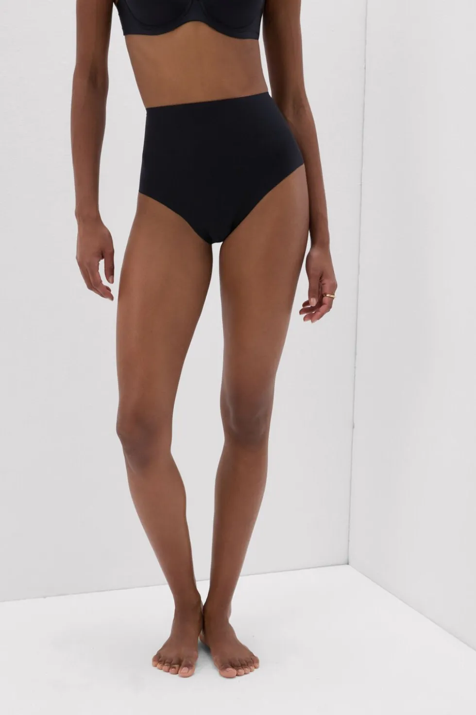 Raw-Cut Microfiber French Knickers