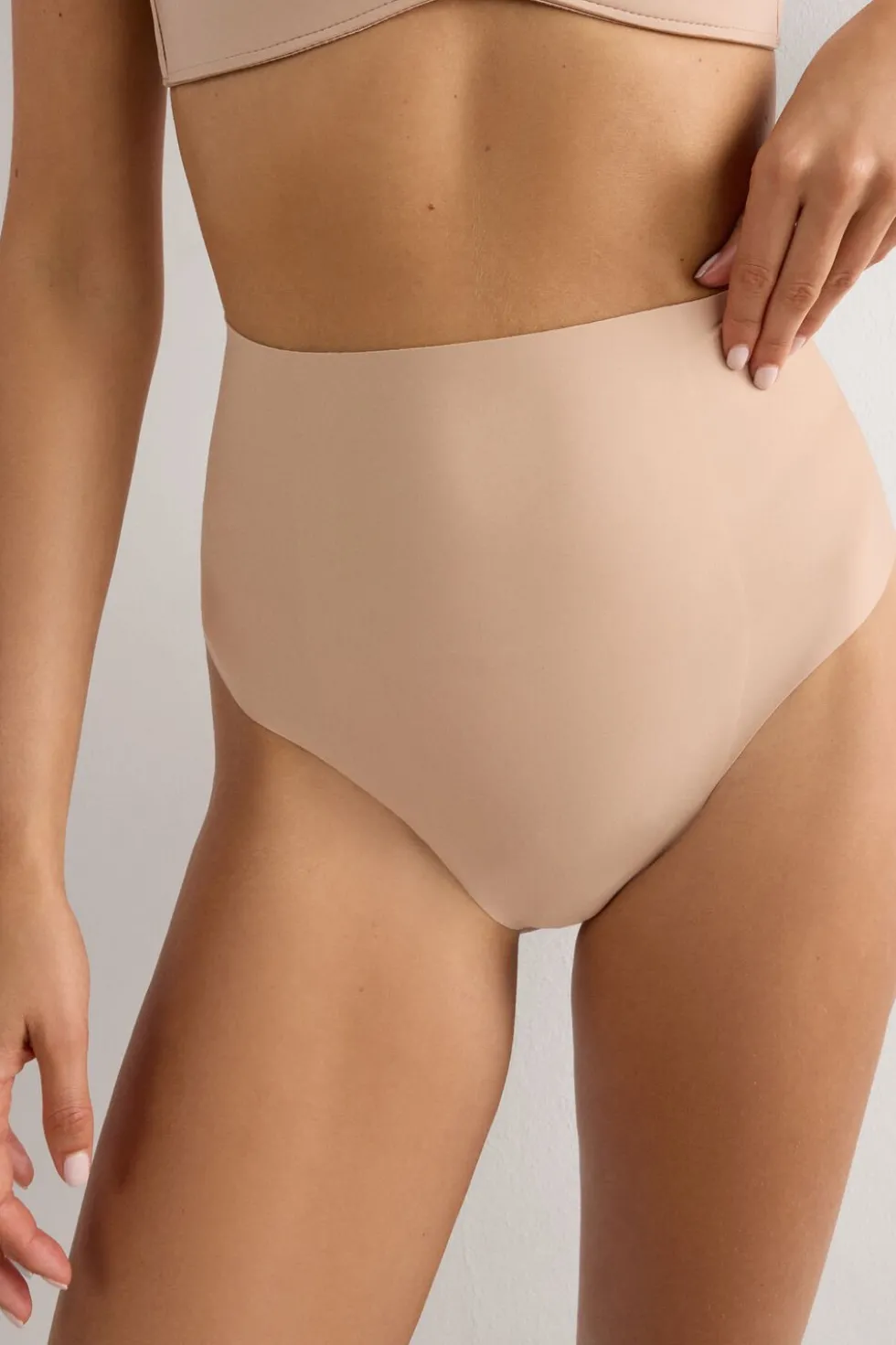 Raw-Cut Microfiber French Knickers