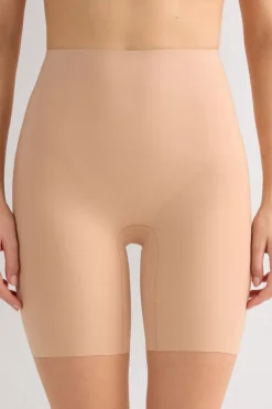 Raw-Cut Microfiber Shorts