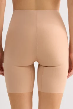 Raw-Cut Microfiber Shorts