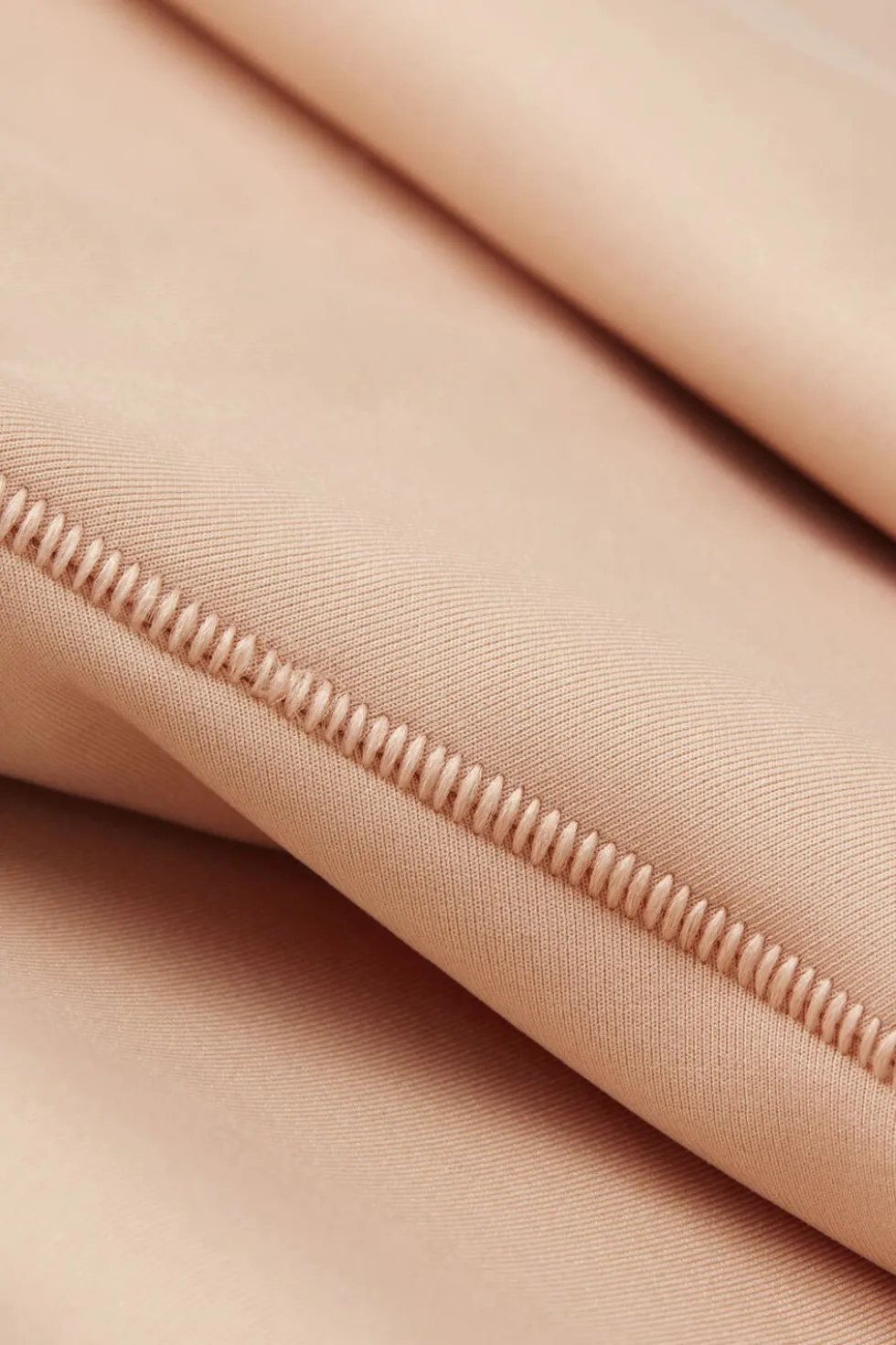 Raw-Cut Microfiber Shorts