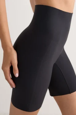 Raw-Cut Microfiber Shorts