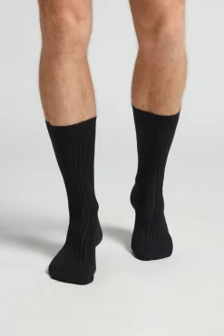 Ribbed Soft Cotton Short Socks