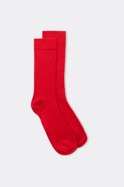 Ribbed Soft Cotton Short Socks