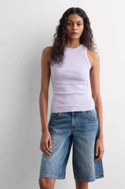 Ribbed Tank Top in Superior Cotton
