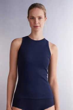 Ribbed Tank Top in Superior Cotton
