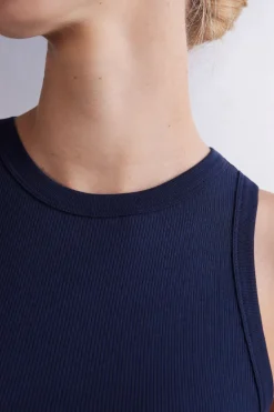 Ribbed Tank Top in Superior Cotton