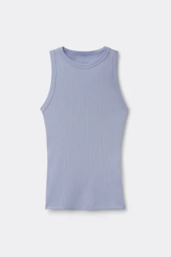 Ribbed Tank Top in Superior Cotton