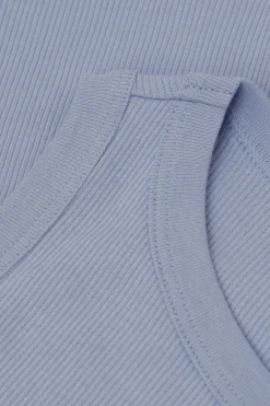 Ribbed Tank Top in Superior Cotton