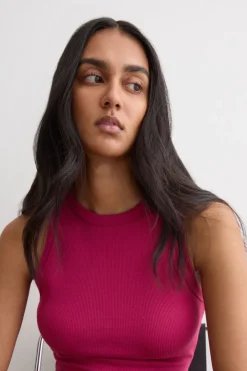 Ribbed Tank Top in Superior Cotton