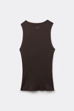 Ribbed Tank Top in Superior Cotton