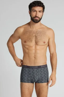 Shark Print Microfiber Boxers