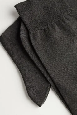 Short Cashmere-Silk-Cotton Socks