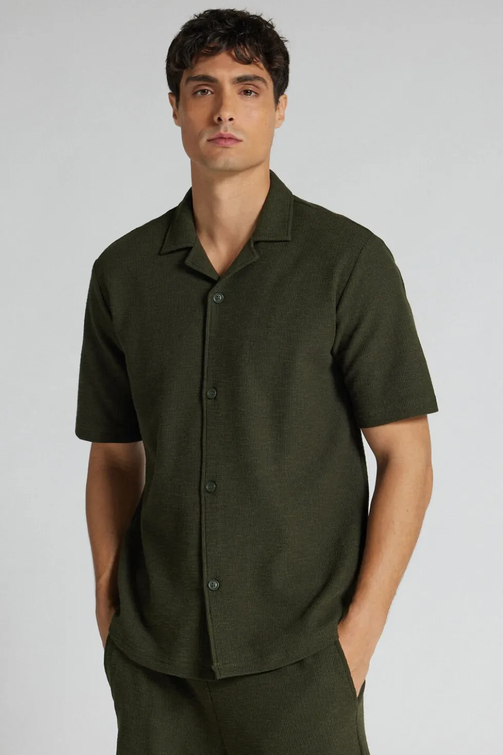 Short Sleeved Bowling Shirt