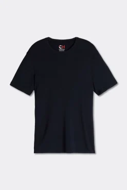 Short-Sleeve Modal-Cashmere Top