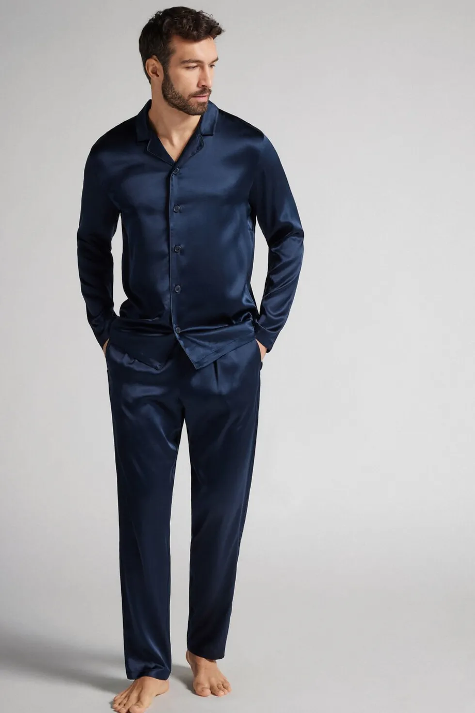 Silk Full Length Pajamas