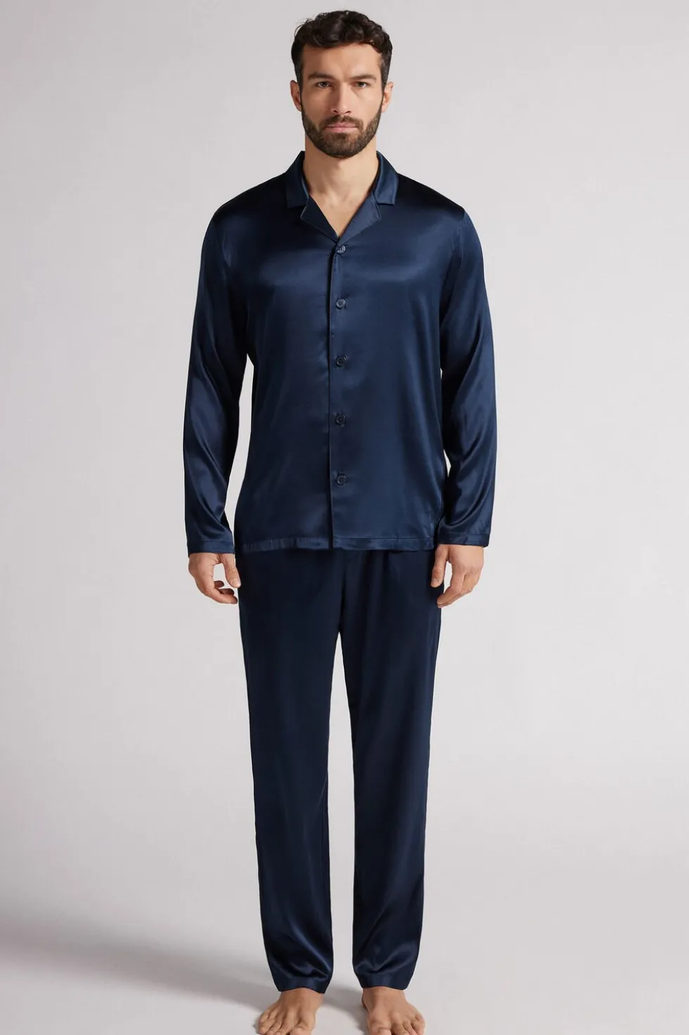 Silk Full Length Pajamas