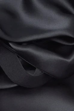 Silk Midi Skirt