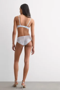 Silky Flowers Silk and Lace Panties