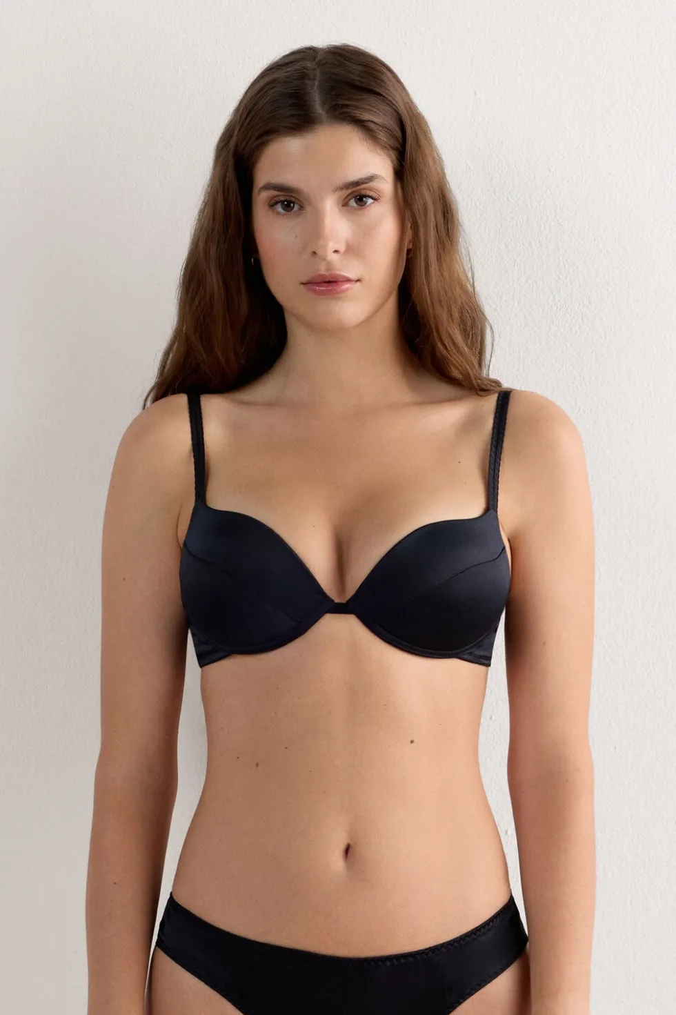 Simona Super Push-up Bra in Silk
