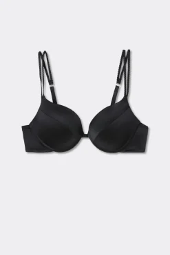 Simona Super Push-up Bra in Silk