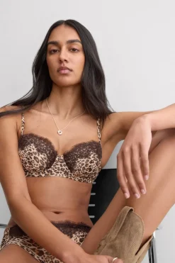 Simply Iconic Sofia Animal Print Balconette Bra