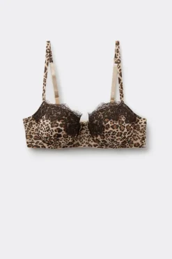 Simply Iconic Sofia Animal Print Balconette Bra
