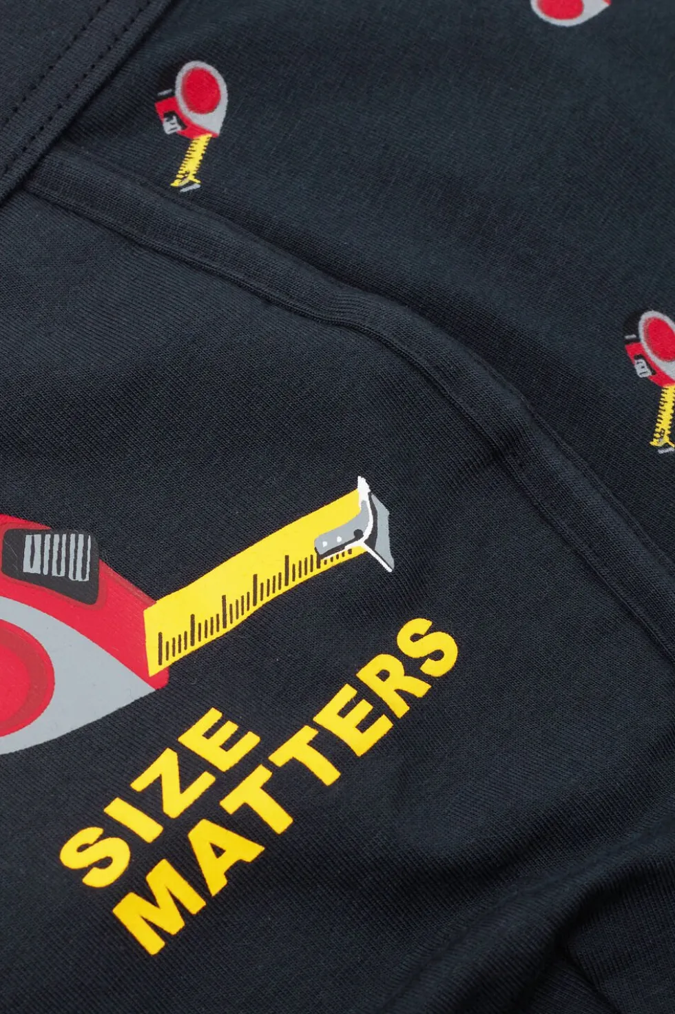 Size Matters Print Superior Cotton Boxers