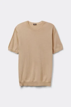 Slub Cotton Knit T-Shirt