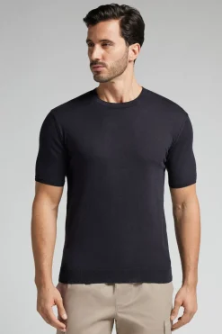 Slub Cotton Knit T-Shirt