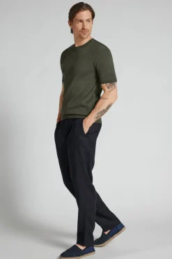 Slub Cotton Knit T-Shirt