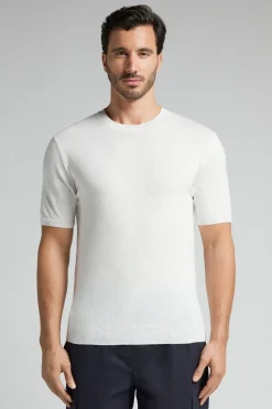 Slub Cotton Knit T-Shirt