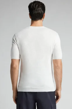 Slub Cotton Knit T-Shirt