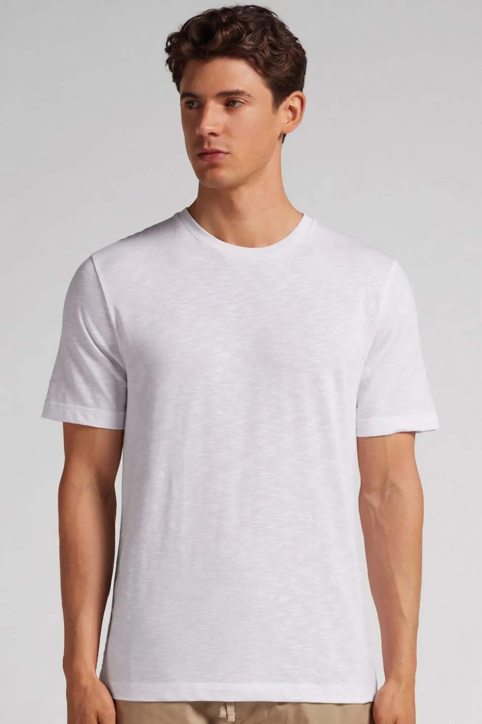 Slub Cotton T-shirt