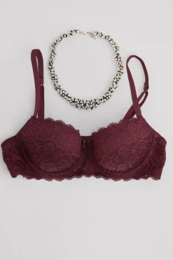 Sofia Lace Balconette Bra