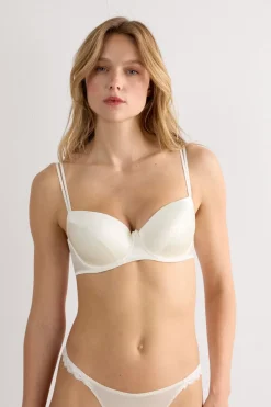 Sofia Natural Lift Balconette Bra in Silk