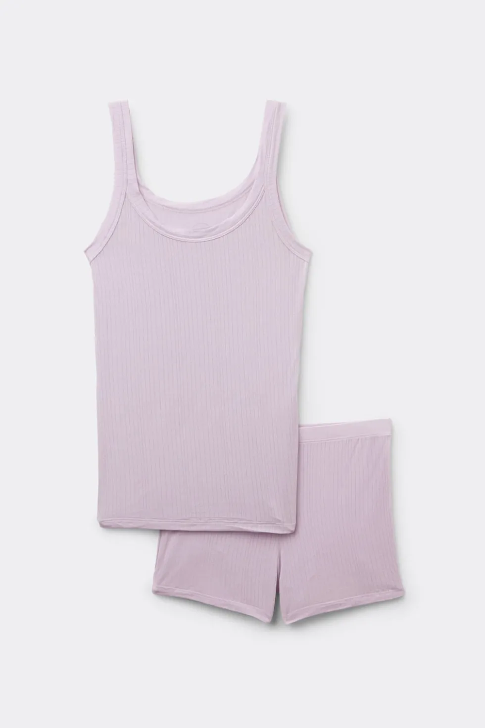 Soft Lounge Ribbed Modal Short Pajamas