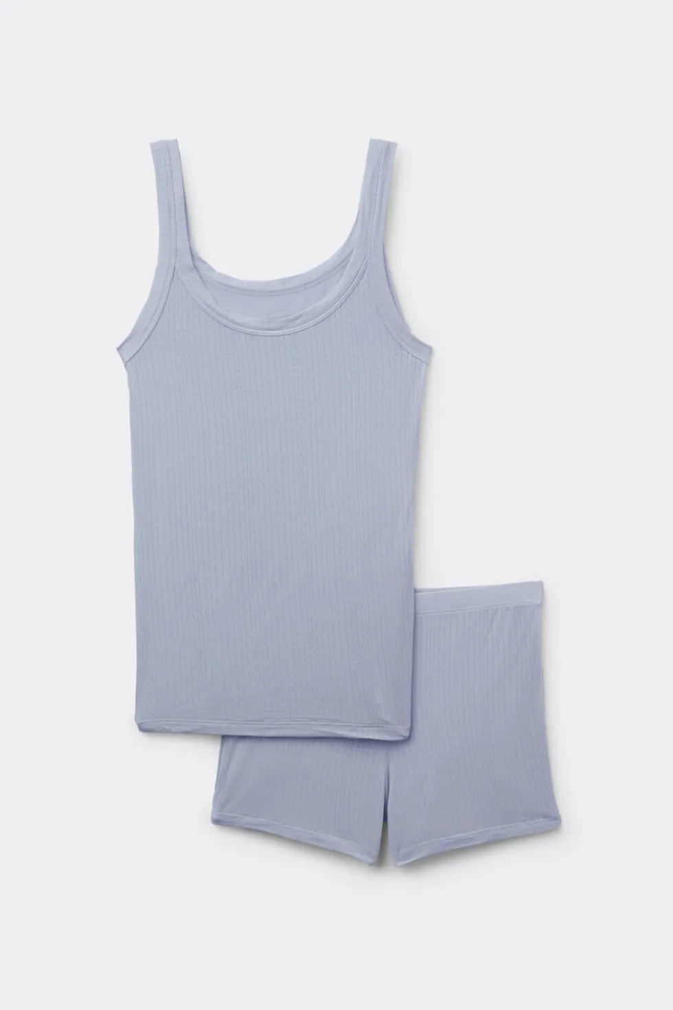 Soft Lounge Ribbed Modal Short Pajamas