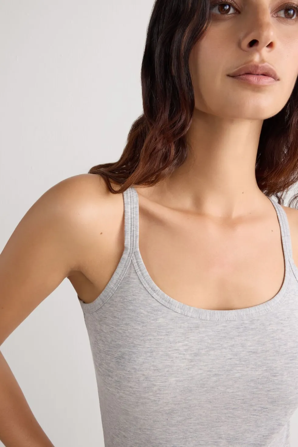 Spaghetti Strap Top in Cotton