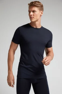 Stretch Merino Wool Short-Sleeve T-Shirt
