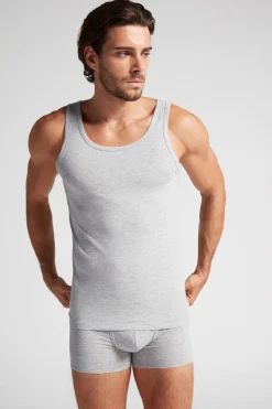 Stretch Superior Cotton Tank Top
