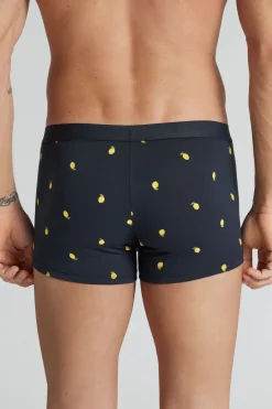 Sub-Lime Print Superior Cotton Boxers